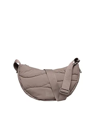 GOT BAG | Tasche - Umhängetasche WAVY PUFFER MOON BAG | hellbraun